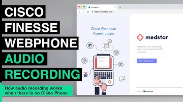 How Cisco Finesse Webphone Audio Recording Works