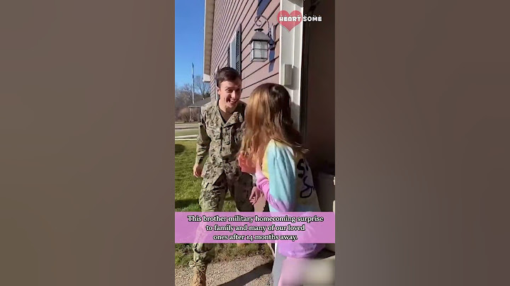 Brother Military Homecoming Surprise To Family || Heartsome 💖