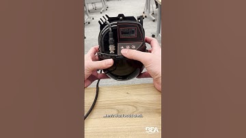 Troubleshooting a red flashing LED on a BEA LZR-WIDESCAN via the LCD screen #automaticdoor #sensor