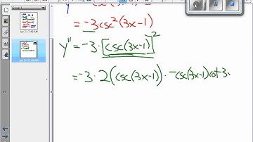 Second derivative of a trig function whose arguments are themselves functions