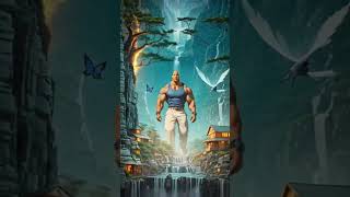 Dwayne the Rock Johnson Ai Animation #ai#stablediffusion #shortsfeed #shorts #rock #kaiberai