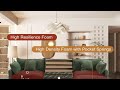 🛋️ Furniliving 112" L-Shaped Chenille Sofa | Luxury Modular Sectional with Ottoman