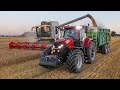 Barley Harvest | 2x CLAAS Lexion 550 | New Case IH PUMA 220 + ZDT Mega 20