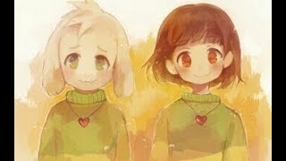 Undertale chara and asriel AMV -Jet Pack Blues