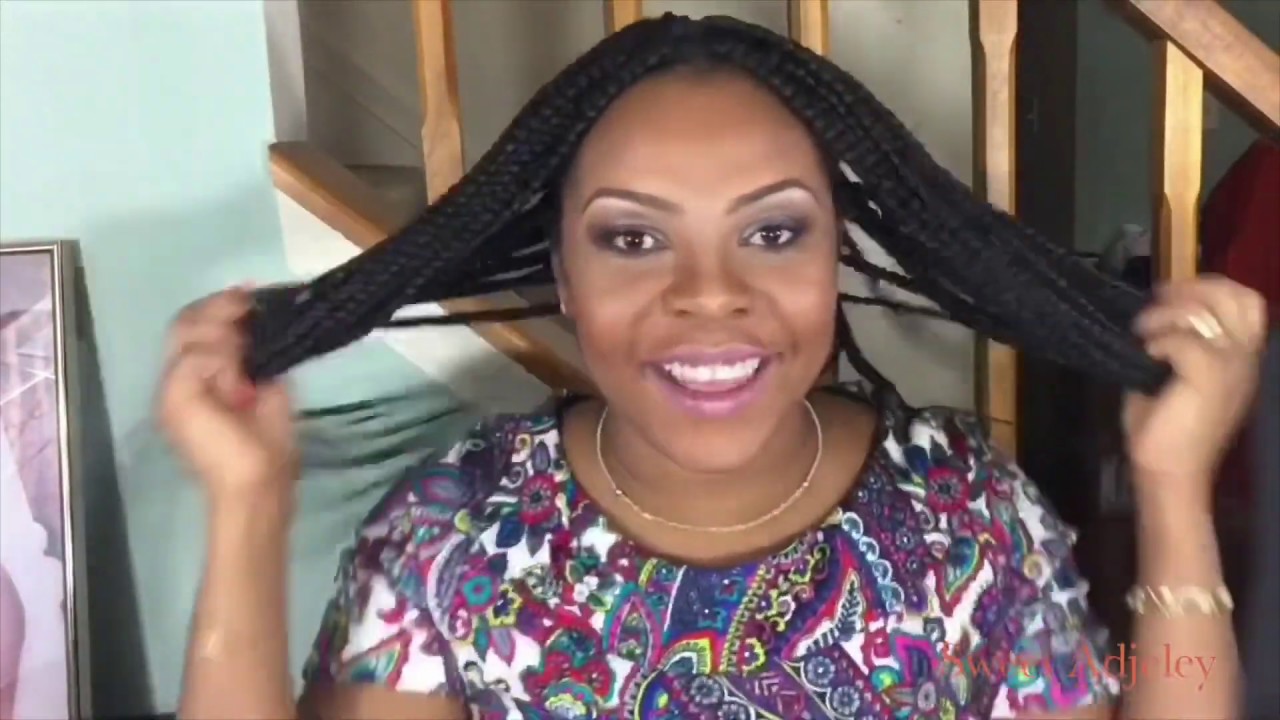  DIY BOX BRAIDS FOR BEGINNERS | PROTECTIVE HAIR STYLE | DO YOUR OWN ...
