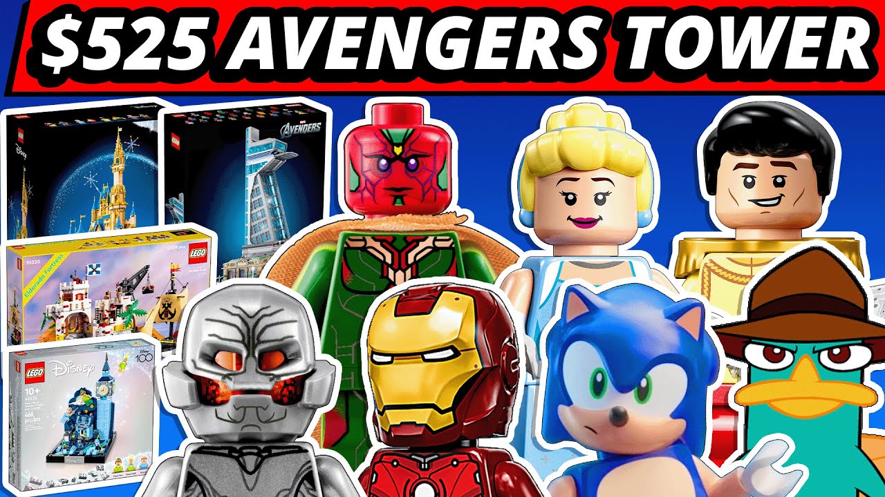 Lego 5,200-Piece Avengers Tower Release