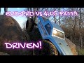 Driven hobbyplus cr18p evopro vs 4ws furitek fx118 on slippery neighborhood playground crawl