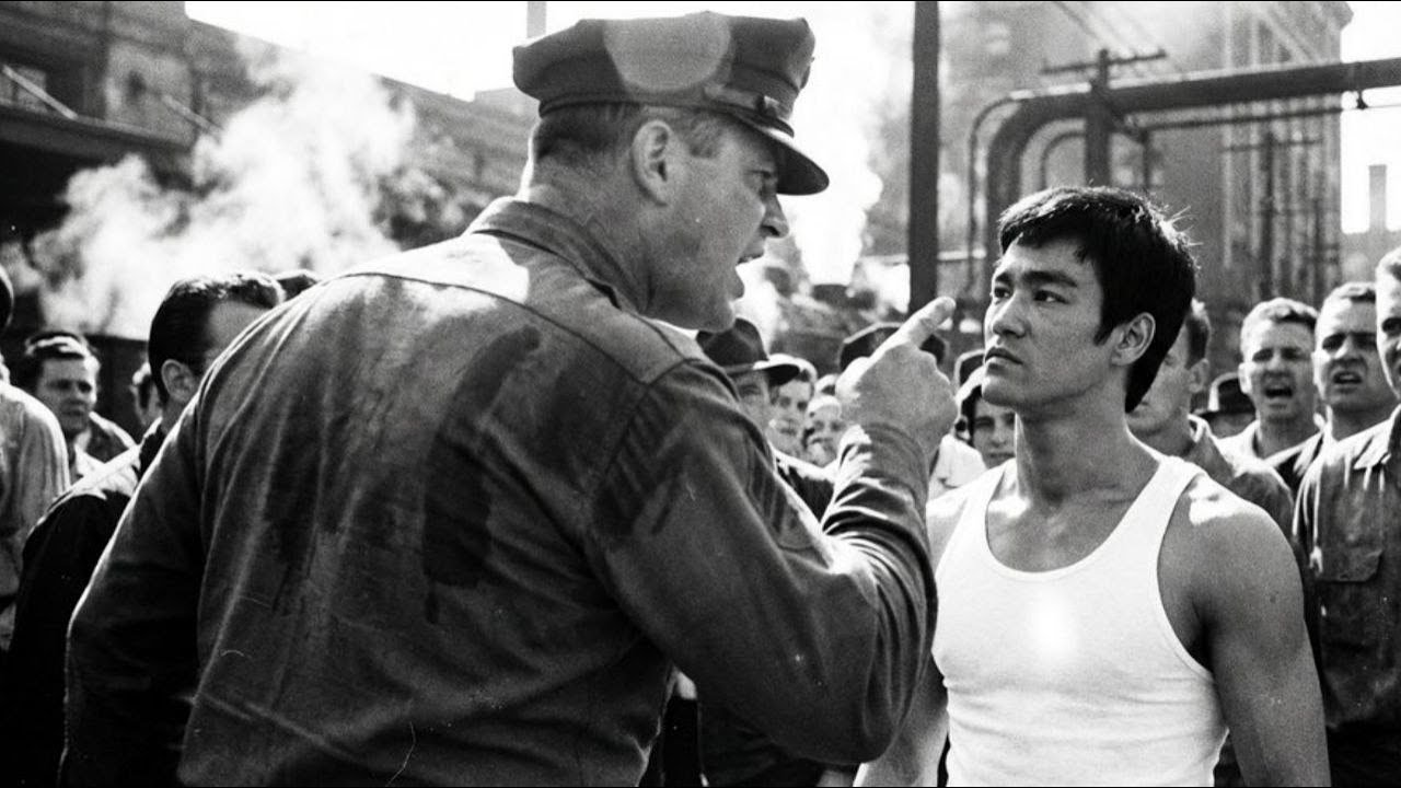 Bruce Lee DESTROYED A 240lb Marine With His Eyes Closed!