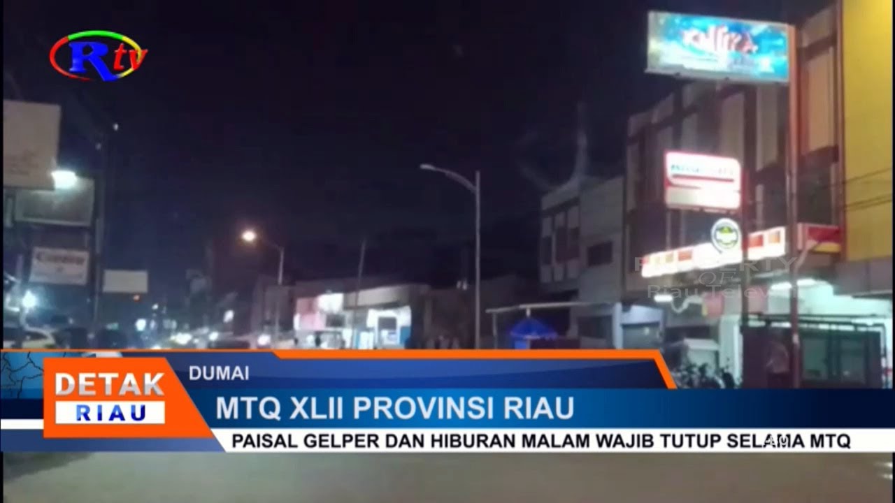 PAISAL: GELPER DAN HIBURAN MALAM WAJIB TUTUP SELAMA MTQ