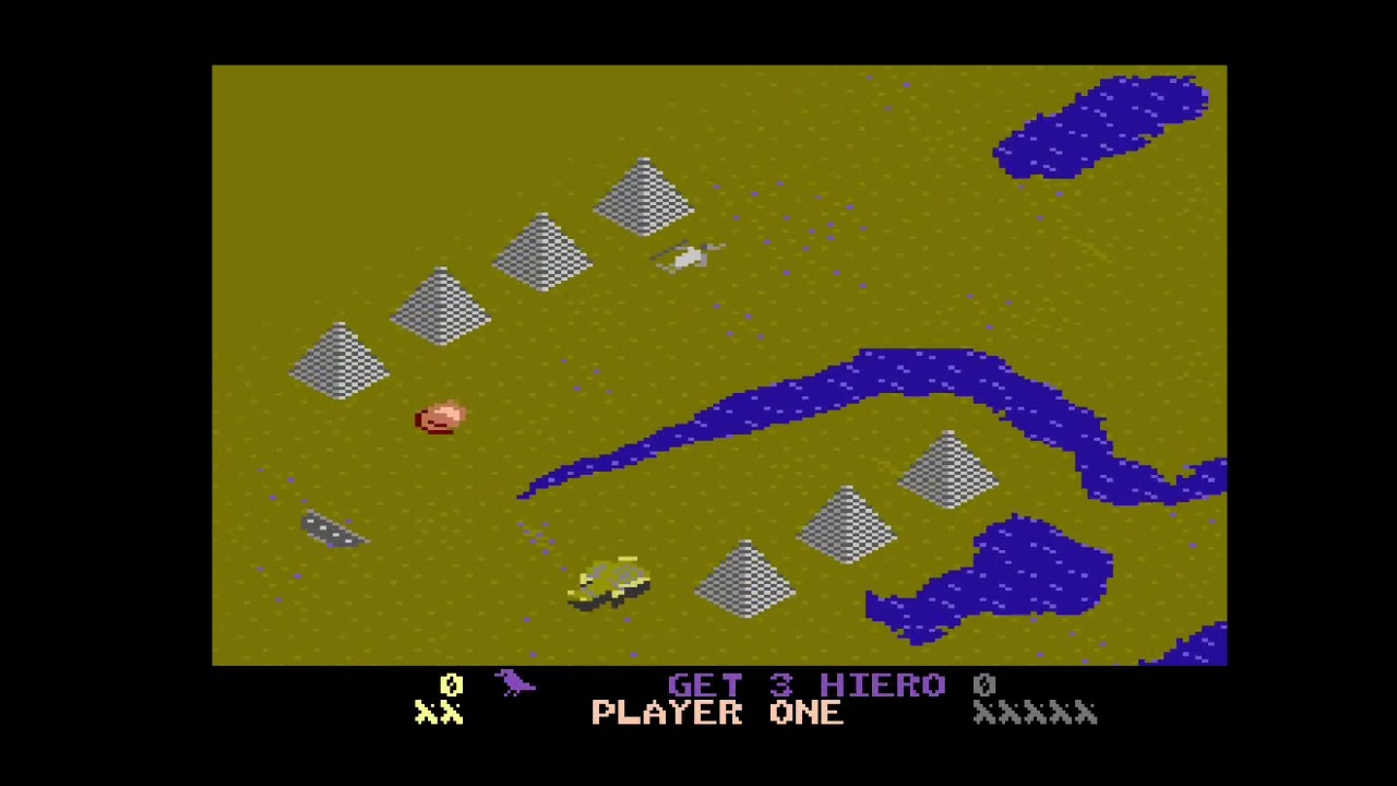 Desert Falcon - Gameplay - 720P (4X3) - Atari 7800+ - No Commentary