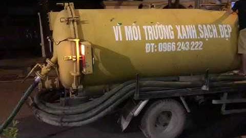 Hút bể phốt tại Hoàng Mai Uy Tín - 0946.616.888