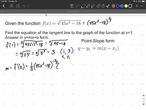 Tangent line approximation for cube root function calculus