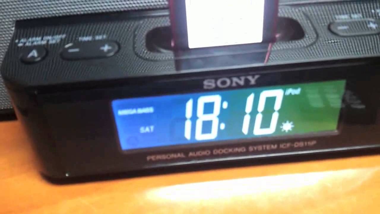 Sony Icf Ds15ip инструкция