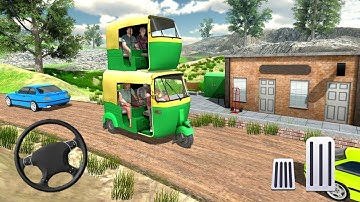 Double Tuk Tuk Auto Rickshaw Game 2020 | Android Gameplay