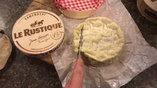 first TASTE of camembert le rustique jean verrier cheese