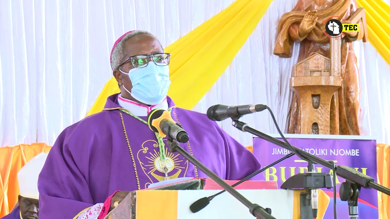 ''KIFO SIO MWISHO''ASKOFU MKUU RUWA'ICHI MAHUBIRI YA MAZISHI YA ASKOFU MALUMA JIMBO KATOLIKI TANGA