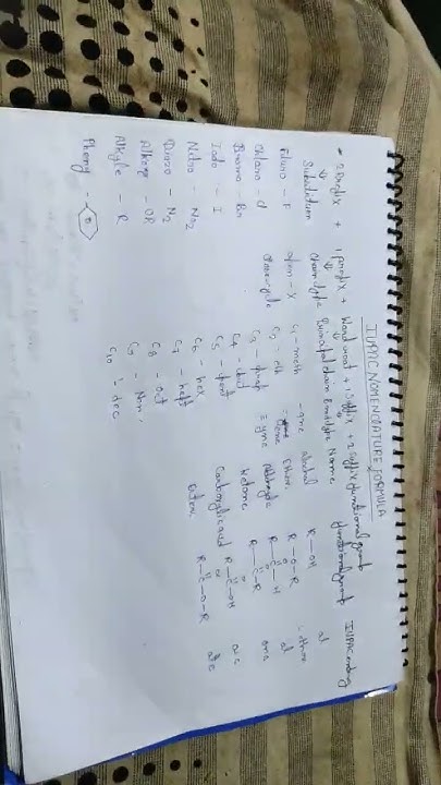 iupac nomenclature formula 🙏must seen for your need #study #iupac # ...