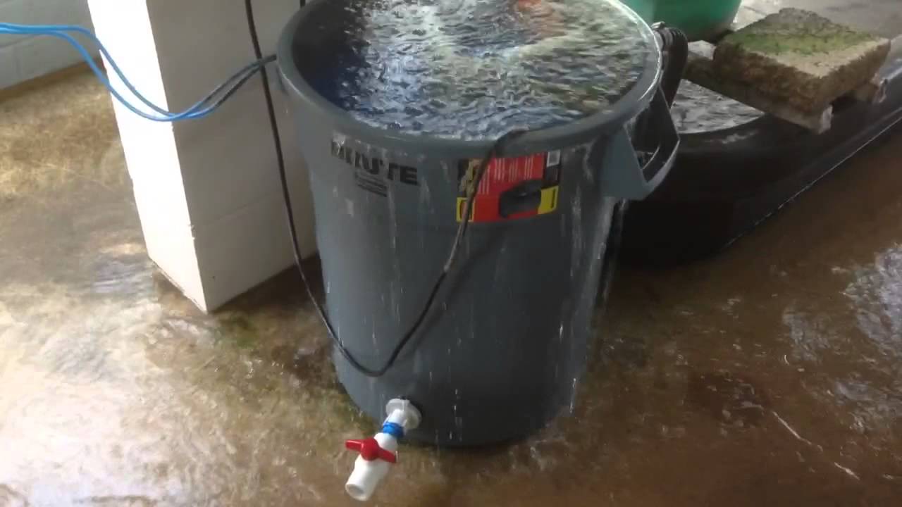 Backwash for Single Barrel BioFilter (Read Description ...