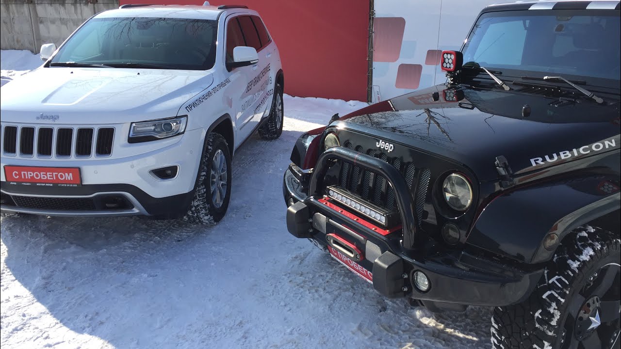 Jeep с круглыми фарами