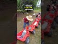 This Child built a Train for his Farm Animals 😲❤️