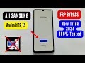 Finally All Samsung FRP Bypass 2024 For Android 12,13 One Click Remove FRP Fixed ADB Fail, No *#0*#