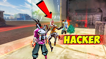 Dangerous AWM Hacker in my Team 😱 Hip Hop ID in Trouble ☠️⚠️ Free Fire