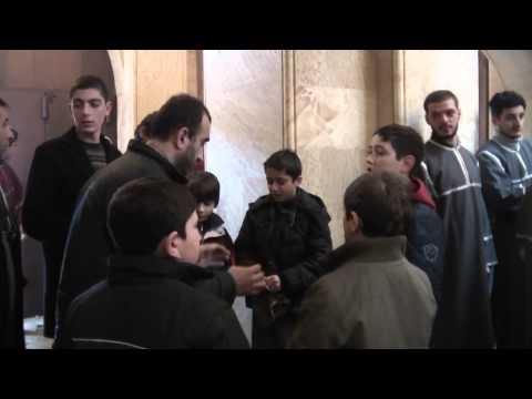 \"და ვითარცა მეუფისა\"-\"That we may raise\"