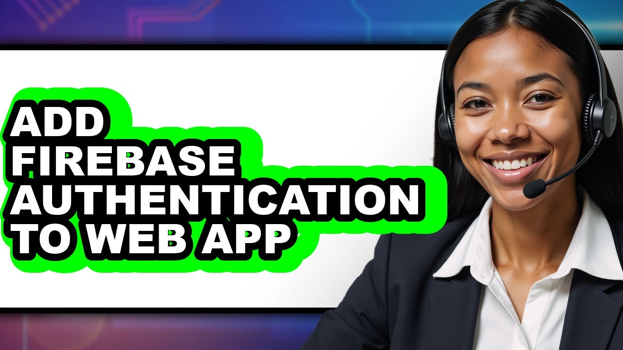 How to Add Firebase Authentication to Web App (updated) - YouTube