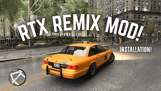 GTA IV – How to Instal RTX REMIX (Path-Tracing) Mod - Any GPU