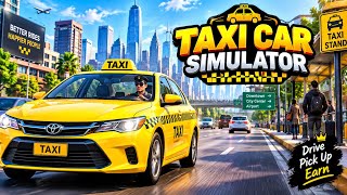 Taxi car simulater 😍😍 first ride  screenshot 2