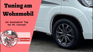 Tuning on the motorhome, we drive on 18-inch, Challenger 380 #camping #tuning #vanlife 18 Zoll Felgen Fiat Ducato