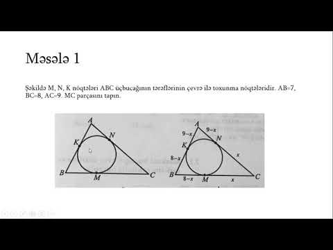 ზოგადი უნარები აზერბაიჯანულენოვანი - წრეწირი და მისი სიგრძე. წრის ფართობი