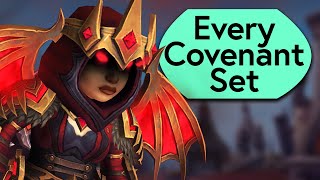 Every Covenant Set and Cloak - Shadowlands Transmog Preview Every Covenant Set and Cloak - Shadowlands Transmog Preview