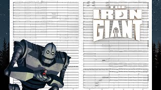 Video voorbeeld van "" The Last Giant Piece " - The Iron Giant (Complete Score)"