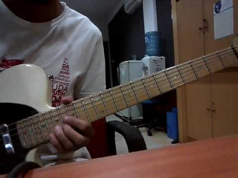 Belajar Improv melodi gitar lick E minor