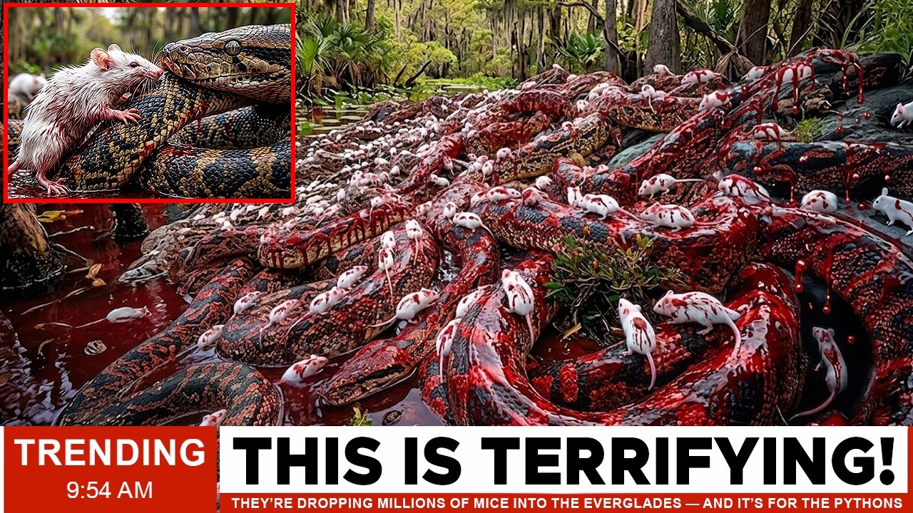 They're Dropping Millions of Mice Into the Everglades — And It's for the Pythons