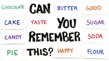 Can You Remember This?