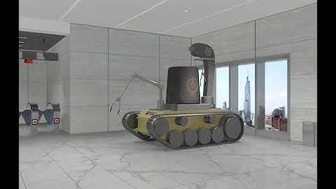 Iwildt an 2315 X ray machine vision explosion Removal Robot