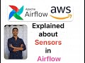 Explained how Sensors work in Airflow with S3 Example #airflow