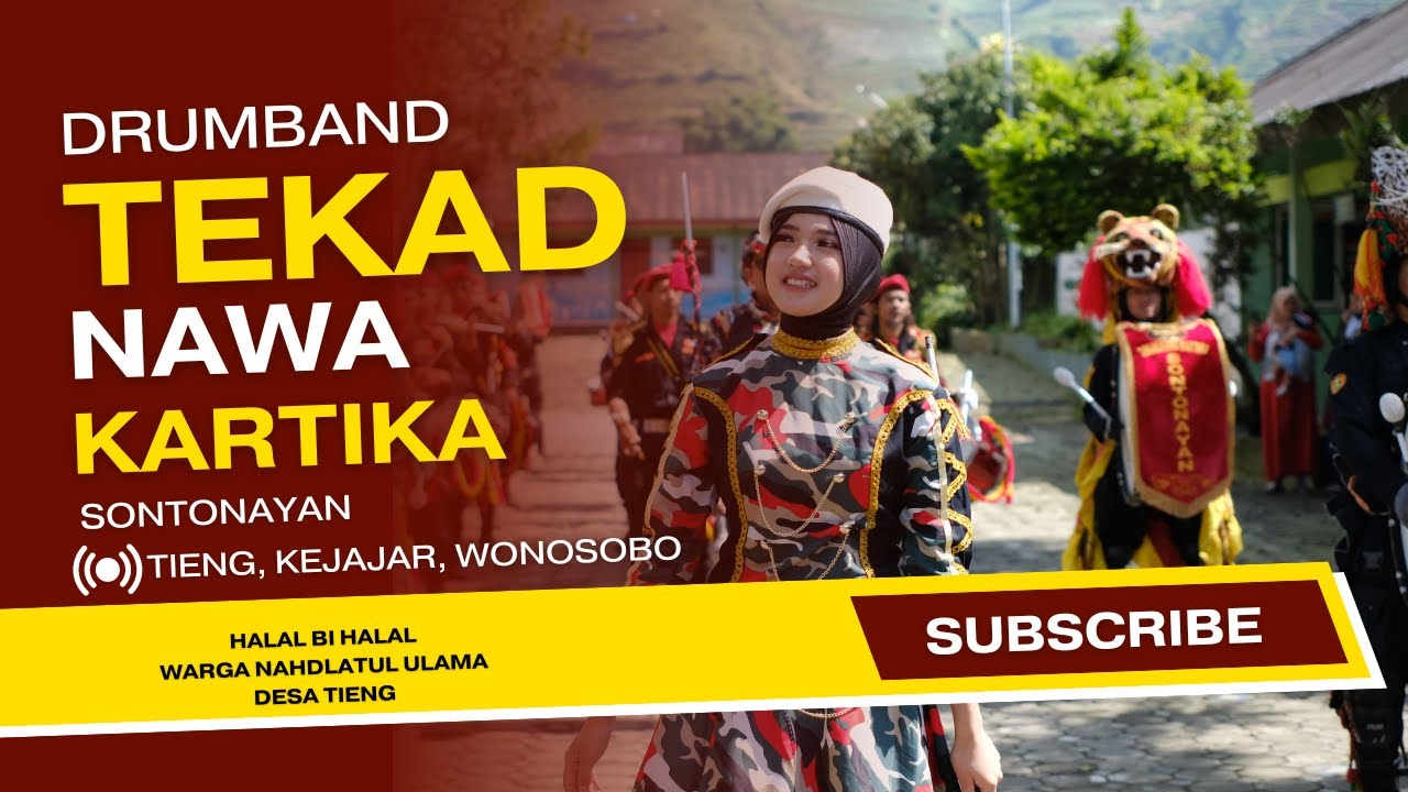 DRUMBAND TEKAD NAWA KARTIKA - Sontonayan - Live Performance - Tieng