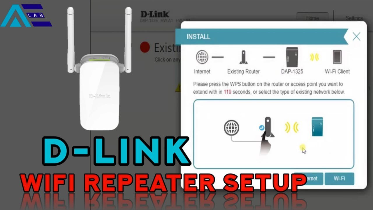 D Link Di 524 Mit Repeater Verbinden D-link Wifi Repeater Setup - YouTube