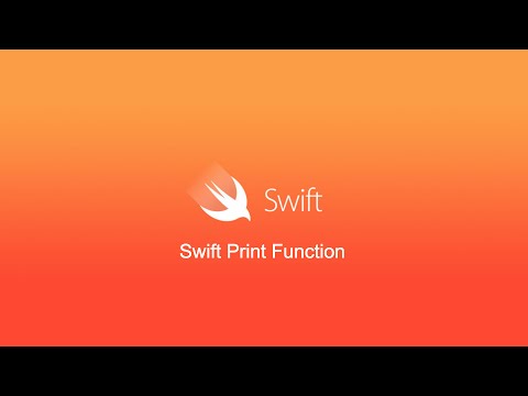 Swift Tutorial: Swift Print Function