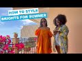 PRIMARK | How To Style summer Brights