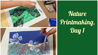 Nature Printmaking, Day 1 by Bethany Thiele, Art Teacher 876 views 2 years ago 4 minutes, 17 seconds