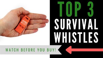 ✅ Best Survival Whistle -- Top 3 Emergency Whistles