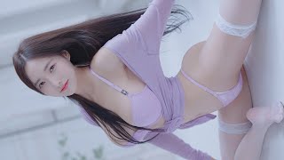 (4K 세로룩북) 후방주의 Ai 실사 룩북💕 시스루 스타킹 언더웨어 룩북 직캠 레전드 underwear Lookbook 모델 연화 룩북 bikini lookbook Ai룩북