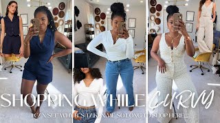 Shopping While Curvy: Lulu's || chic tops for summer, short set cuteness.. but the pants 👀🤦🏾‍♀️