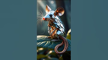 Tiny Robots or Evolved Creatures? 🍃 You Decide! | Fantasy world | #shorts #shortvideo