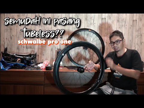 Video: Schwalbe One ulasan ban tubeless