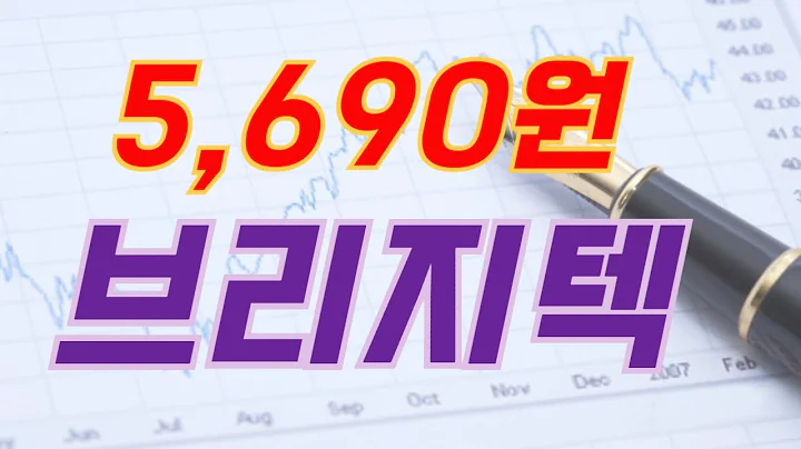 브리지텍 (064480)  장막판 돌발악재에 의한 급락...!!!  다음주 대응 방법은...???